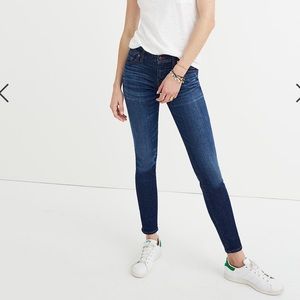 MADEWELL Tall 8" Skinny Jeans in Riverdale Wash / TALL 30 / RIVERDALE
